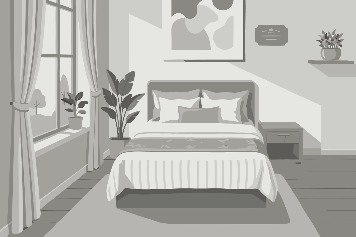 Estudio Deluxe con cama grande